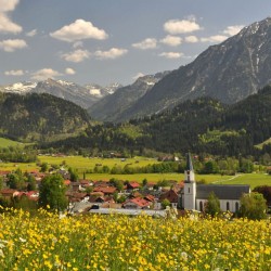 Bad Hindelang im Frühjahr